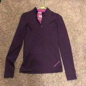 Dark Purple Under Armour Quarter zip